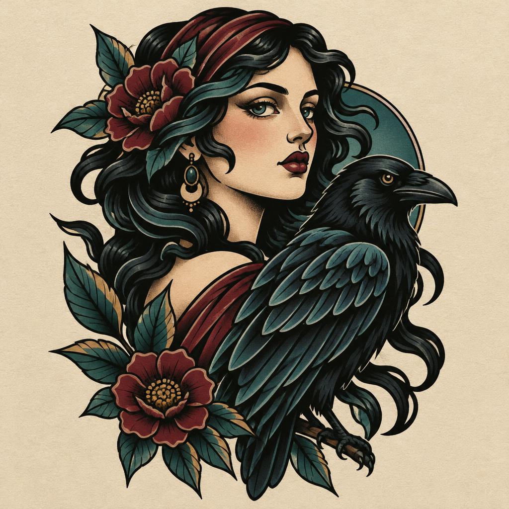 Raven Lady